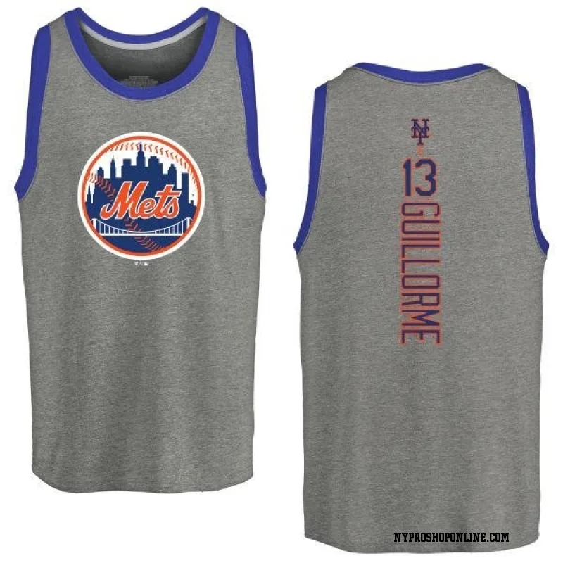 Luis Guillorme New York Mets Youth Black Roster Name & Number T-Shirt 